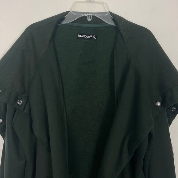 BLANKNYC Women's Green Wrap Cardigan Size M - Picture 3 of 12